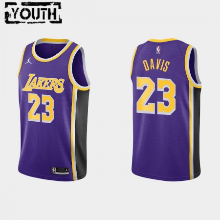 Dječji NBA Dres Los Angeles Lakers Anthony Davis 23 Jordan 2021-2022 Statement Edition Swingman